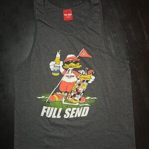 Full Send Graphic Tank Top size Large